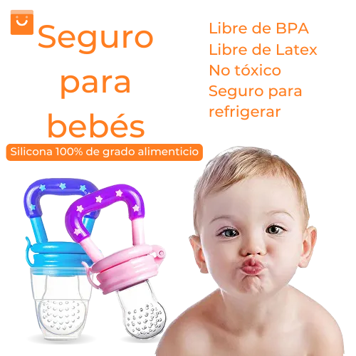 BinkyBite™ - Chupete mordedor para alimentos