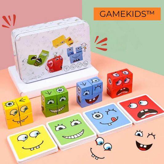 GAMEKIDS™ -  JUEGO EDUCATIVO ROMPECABEZAS DE BLOQUES