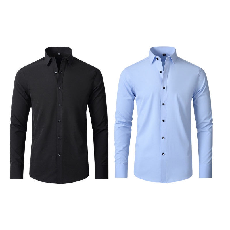 Compra 1 y Lleva 2 | Camisa Ultra Tech Social - Original y Resistente a las Arrugas