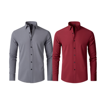 Compra 1 y Lleva 2 | Camisa Ultra Tech Social - Original y Resistente a las Arrugas