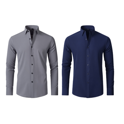 Compra 1 y Lleva 2 | Camisa Ultra Tech Social - Original y Resistente a las Arrugas