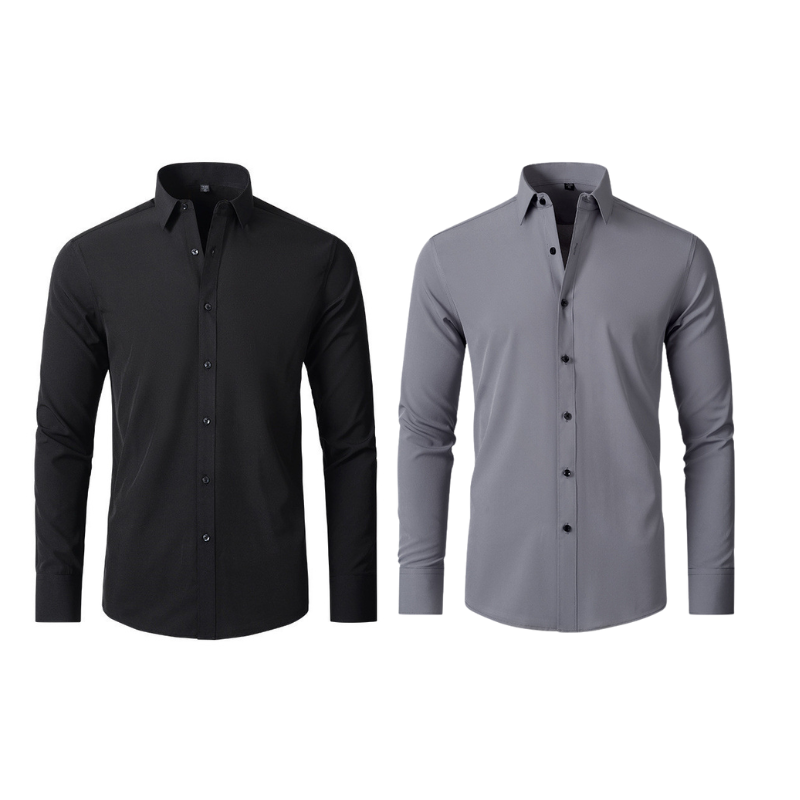 Compra 1 y Lleva 2 | Camisa Ultra Tech Social - Original y Resistente a las Arrugas