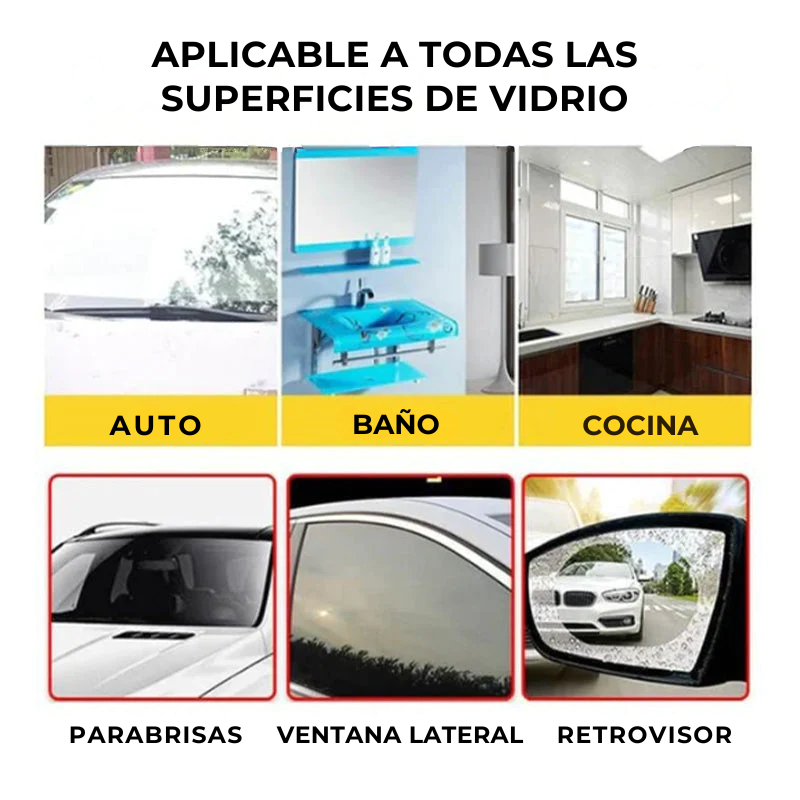 CarSafe™ - Limpiador de vidrio impermeable para Coche