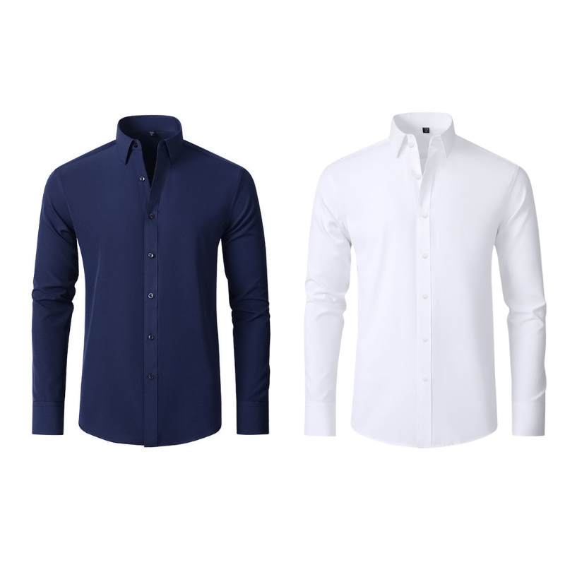 Compra 1 y Lleva 2 | Camisa Ultra Tech Social - Original y Resistente a las Arrugas