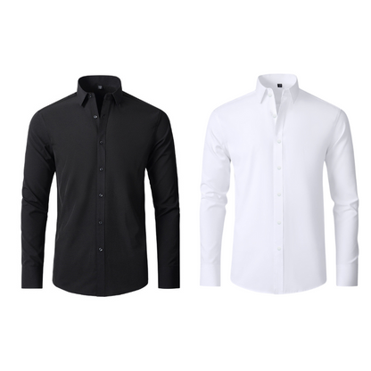 Compra 1 y Lleva 2 | Camisa Ultra Tech Social - Original y Resistente a las Arrugas