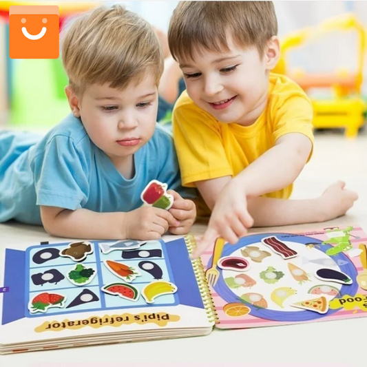 QuietBook™- Libro Montessori para Niños