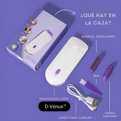 Depiladora Venus™ - Elimina el Vello desde la Raíz y Mima tu Piel 💖