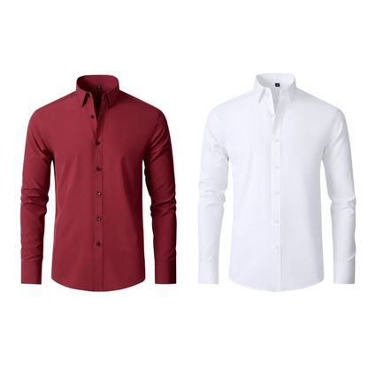 Compra 1 y Lleva 2 | Camisa Ultra Tech Social - Original y Resistente a las Arrugas